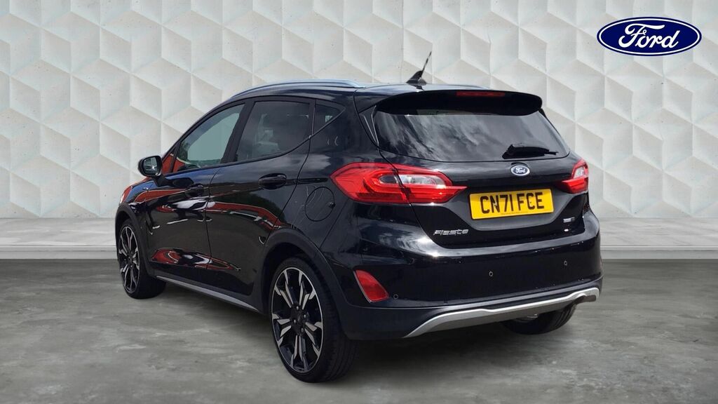 Ford Fiesta 1.0T Ecoboost Mhev Active X Edition Euro 6 5-Door CN71FCE Black #3