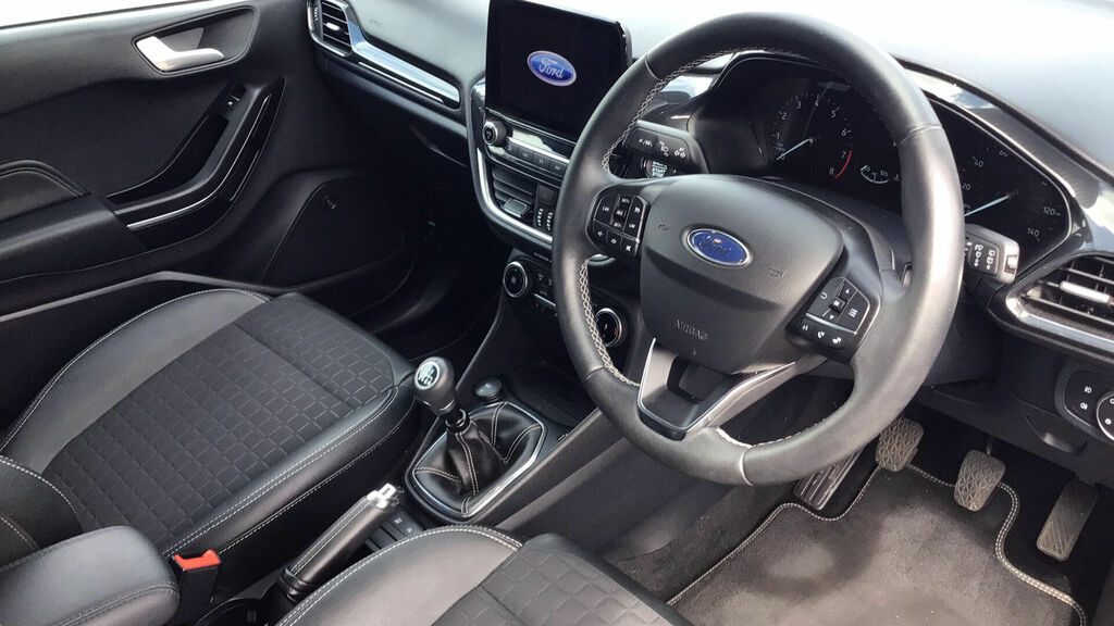 Ford Fiesta 1.0T Ecoboost Mhev Active X Edition Euro 6 5-Door CN71FCE Black #6