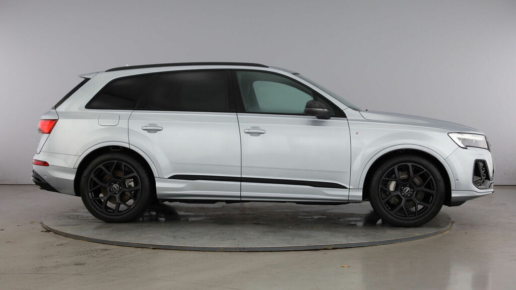 Audi Q7 3.0 Tdi V6 Black Edition Tiptronic Quattro Euro 6 WR75PVZ Silver #4