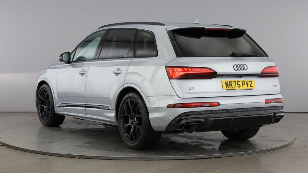 Audi Q7 3.0 Tdi V6 Black Edition Tiptronic Quattro Euro 6 WR75PVZ Silver #3