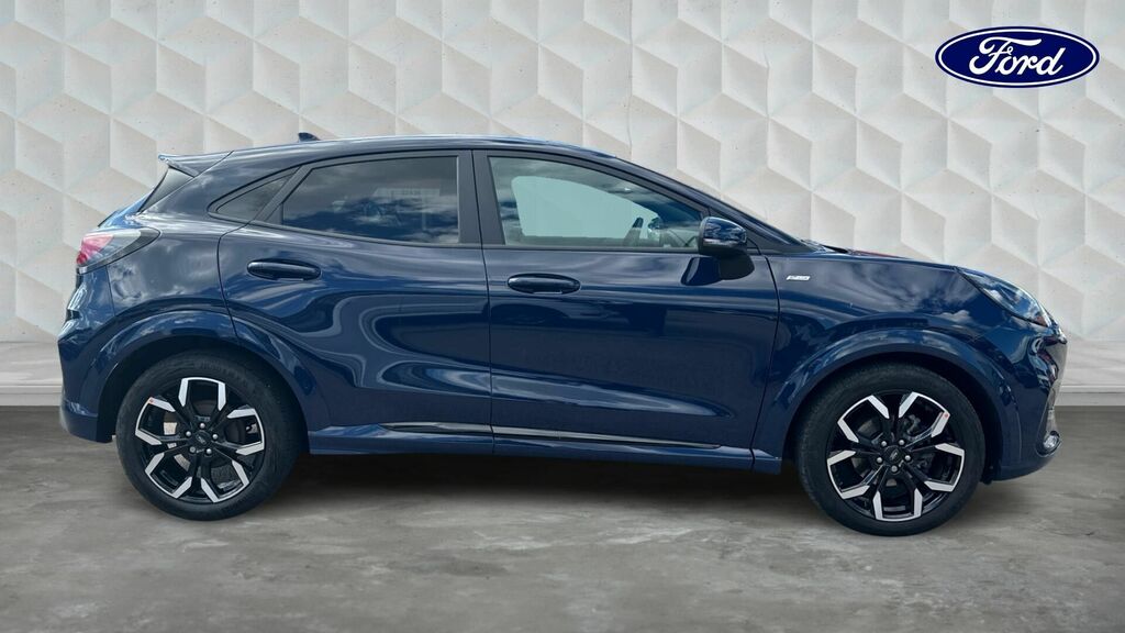 Ford Puma 1.0T Ecoboost Mhev St-line X Euro 6 5-Door BT73RGZ Blue #4