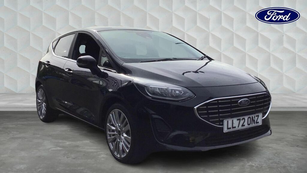 Ford Fiesta 1.0T Ecoboost Mhev Titanium X Dct Euro 6 5-Door Black