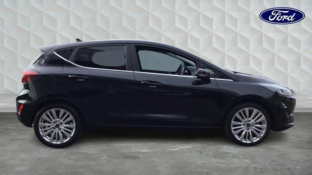 Ford Fiesta 1.0T Ecoboost Mhev Titanium X Dct Euro 6 5-Door Black #4