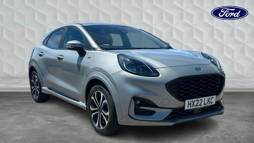 Ford Puma 1.0T Ecoboost Mhev St-line Dct Euro 6 5-Door HX22LKC Silver