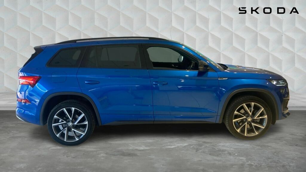 Skoda Kodiaq 2.0 Tdi Sportline Dsg 4Wd Euro 6 5-Door 7 Seat KK23TDV Blue #4