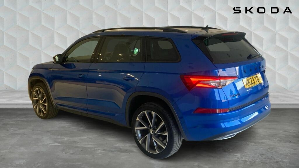 Skoda Kodiaq 2.0 Tdi Sportline Dsg 4Wd Euro 6 5-Door 7 Seat KK23TDV Blue #3