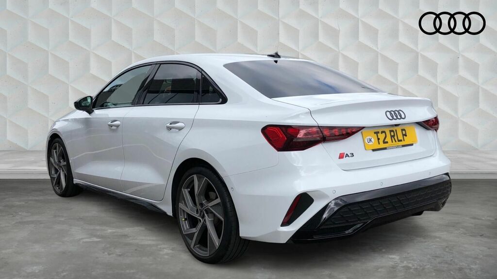 Audi A3 Tfsi 35 Black Edition S Tronic Euro 6 4-Door T2RLP White #3