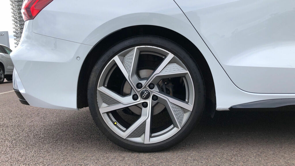 Audi A3 Tfsi 35 Black Edition S Tronic Euro 6 4-Door T2RLP White #5