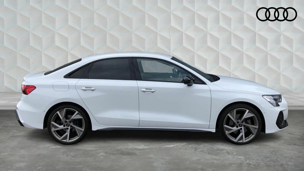 Audi A3 Tfsi 35 Black Edition S Tronic Euro 6 4-Door T2RLP White #4