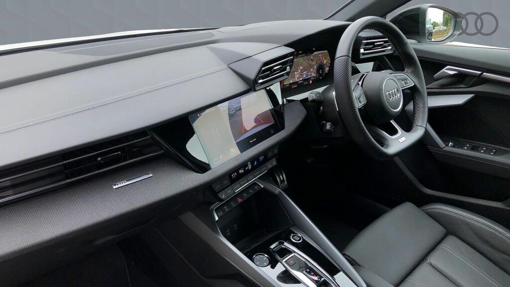 Audi A3 Tfsi 35 Black Edition S Tronic Euro 6 4-Door T2RLP White #2