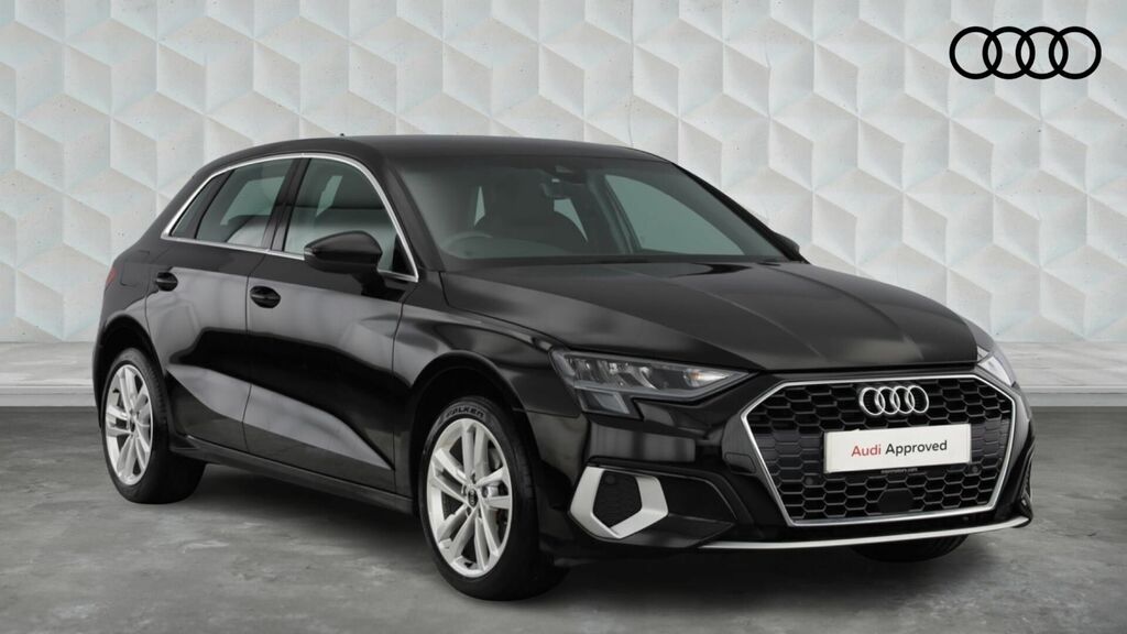 Audi A3 1.0 Tfsi 30 Sport Sportback S Tronic Euro 6 5-Door VK23CCN Black