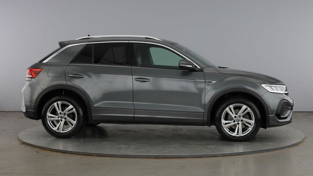 Volkswagen T-Roc Tsi R-line Euro 6 5-Door WM22GYC Grey #4