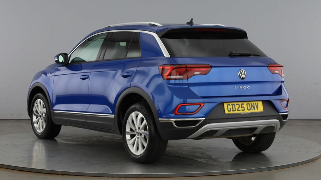 Volkswagen T-Roc 2.0 Tdi Style Dsg Euro 6 5-Door GD25ONV Blue #3