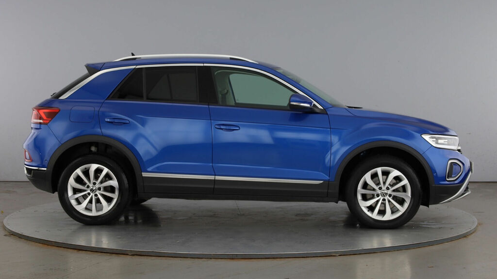 Volkswagen T-Roc 2.0 Tdi Style Dsg Euro 6 5-Door GD25ONV Blue #4