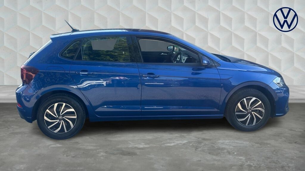 Volkswagen Polo 1.0 Tsi Life Euro 6 5-Door VK73LHV Blue #4
