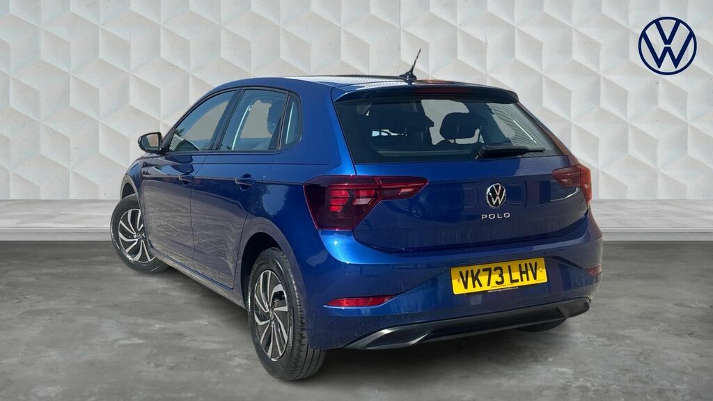 Volkswagen Polo 1.0 Tsi Life Euro 6 5-Door VK73LHV Blue #3