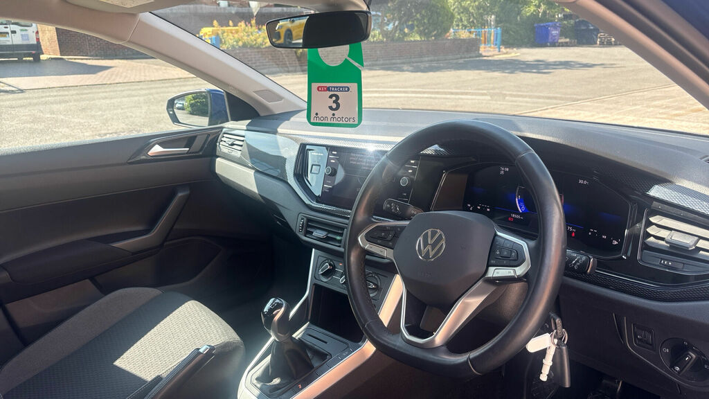 Volkswagen Polo 1.0 Tsi Life Euro 6 5-Door VK73LHV Blue #6