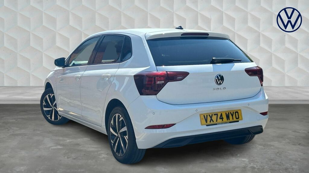 Volkswagen Polo 1.0 Tsi Match Euro 6 5-Door VX74WYO White #3