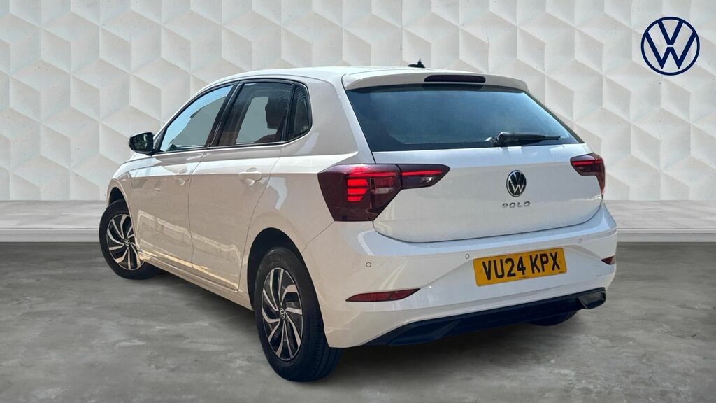 Volkswagen Polo 1.0 Tsi Life Euro 6 5-Door VU24KPX White #3