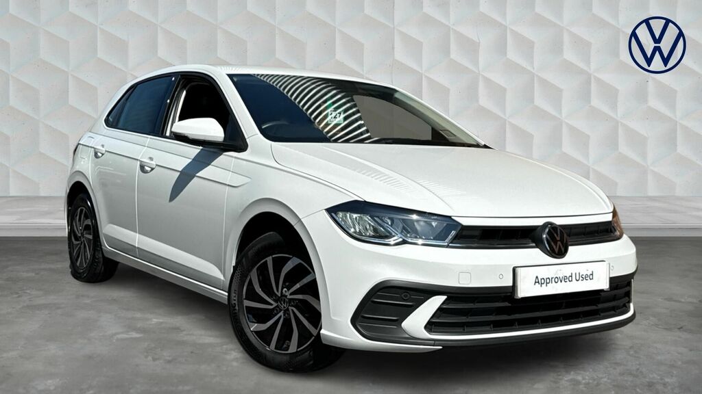 Volkswagen Polo 1.0 Tsi Life Euro 6 5-Door VU24KPX White