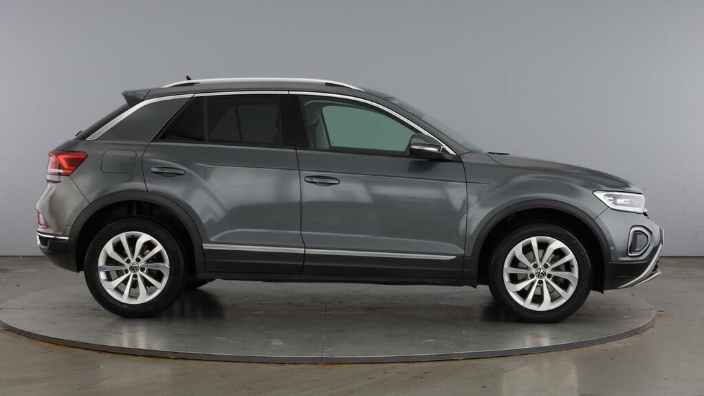 Volkswagen T-Roc 1.0 Tsi Style Euro 6 5-Door Grey #3