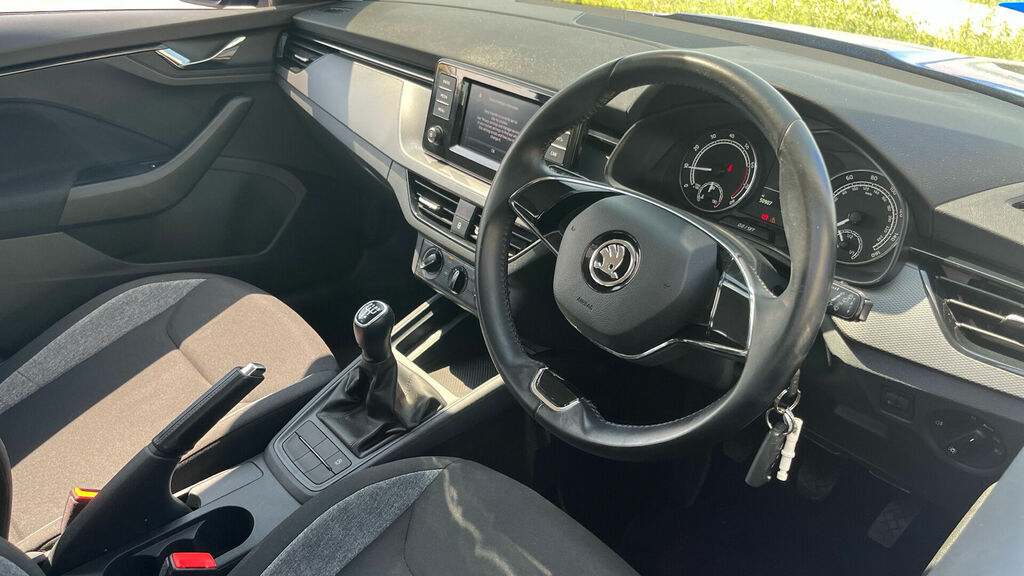 Skoda Kamiq 1.0 Tsi S Euro 6 5-Door BP21DYF Blue #6