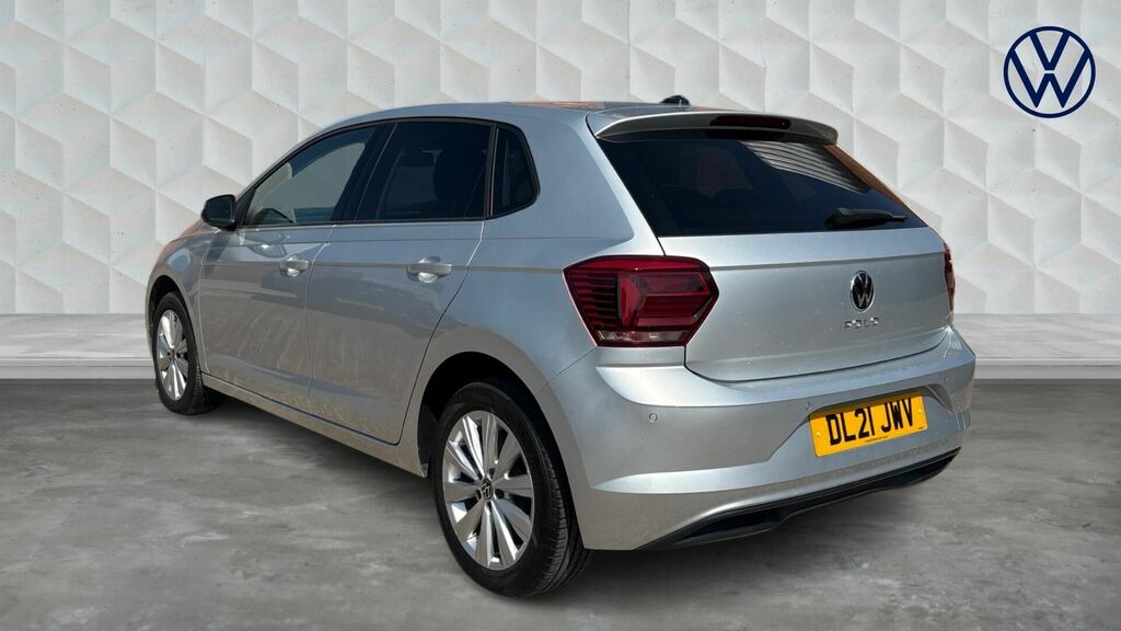 Volkswagen Polo 1.0 Tsi Match Euro 6 5-Door DL21JWV Silver #3