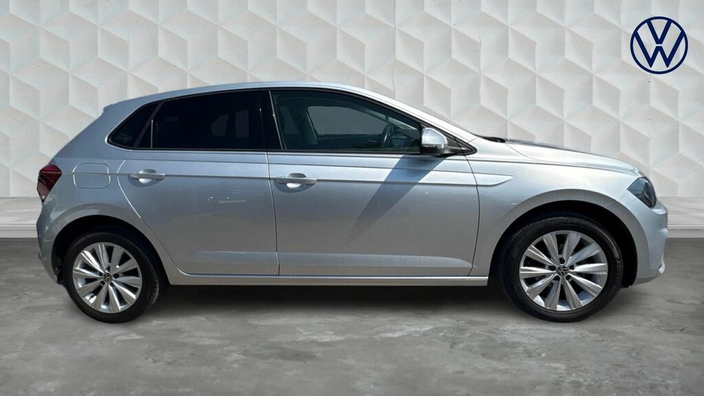 Volkswagen Polo 1.0 Tsi Match Euro 6 5-Door DL21JWV Silver #4