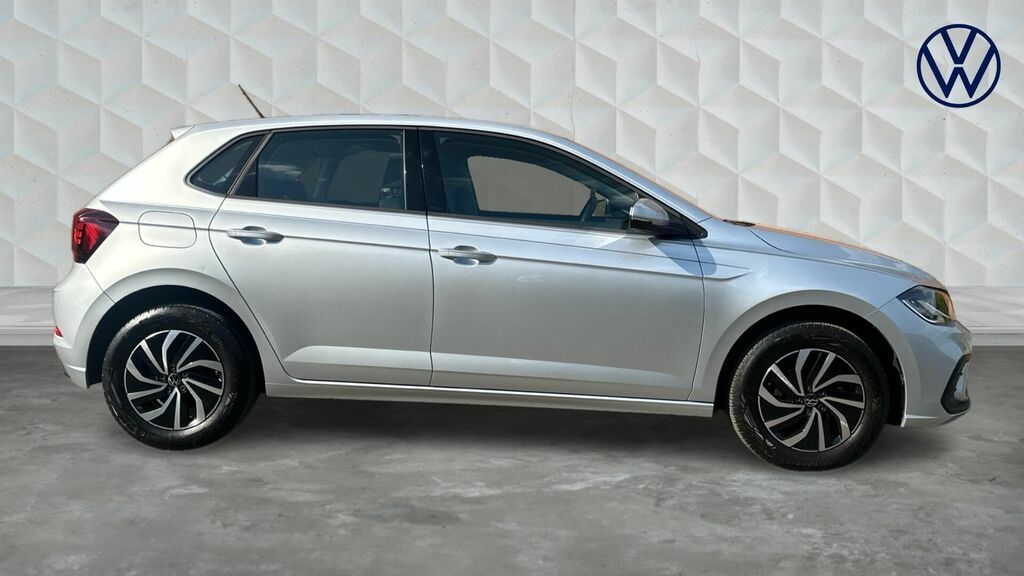 Volkswagen Polo 1.0 Tsi Life Euro 6 5-Door YF22HVN Silver #4