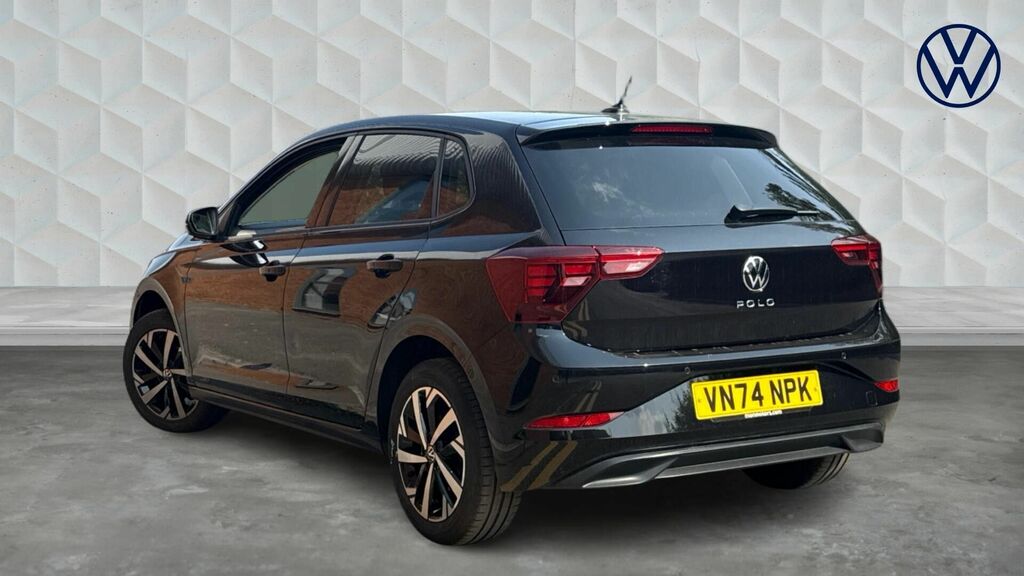 Volkswagen Polo 1.0 Tsi Match Euro 6 5-Door VN74NPK Black #3