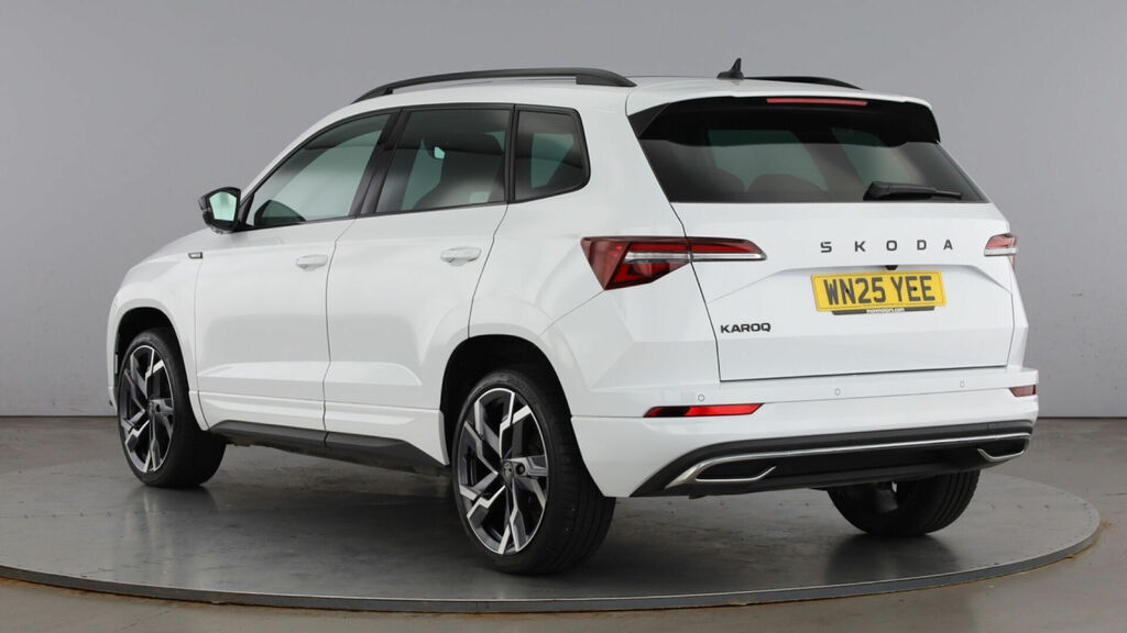 Skoda Karoq Tsi Act Sportline Edition Dsg Euro 6 5-Door WN25YEE White #3