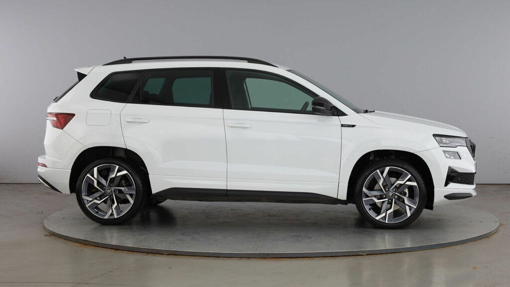 Skoda Karoq Tsi Act Sportline Edition Dsg Euro 6 5-Door WN25YEE White #4