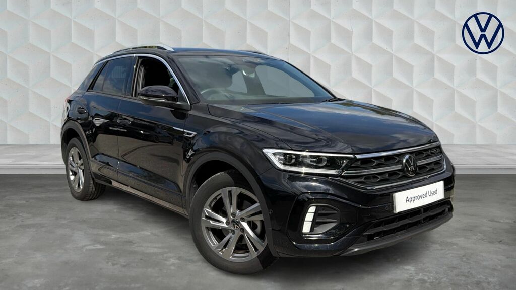 Volkswagen T-Roc Tsi R-line Dsg Euro 6 5-Door CN75WJA Black