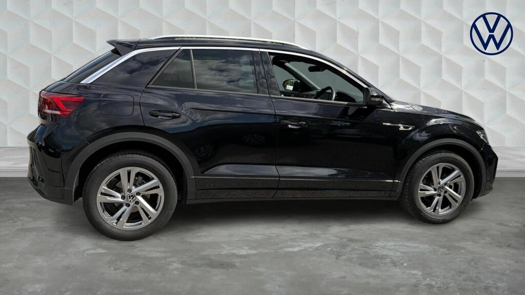 Volkswagen T-Roc Tsi R-line Dsg Euro 6 5-Door CN75WJA Black #4