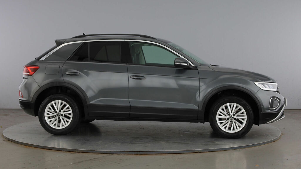 Volkswagen T-Roc 1.0 Tsi Life Euro 6 5-Door CJ23ZST Grey #4