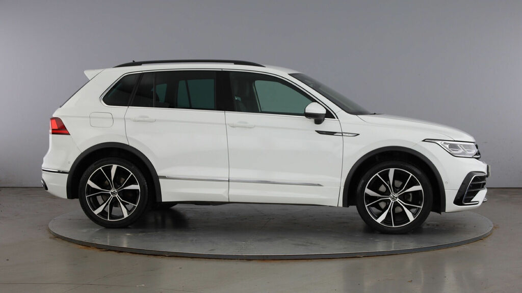 Volkswagen Tiguan 2.0 Tdi R-line Dsg Euro 6 5-Door CF73XHH White #4