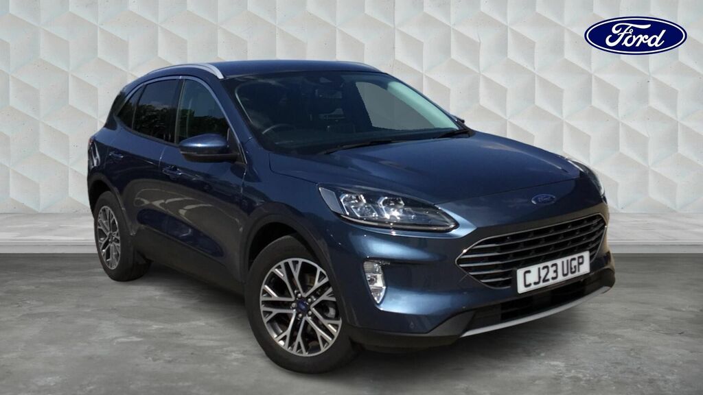 Ford Kuga Ecoboost Titanium Edition Euro 6 5-Door CJ23UGP Blue