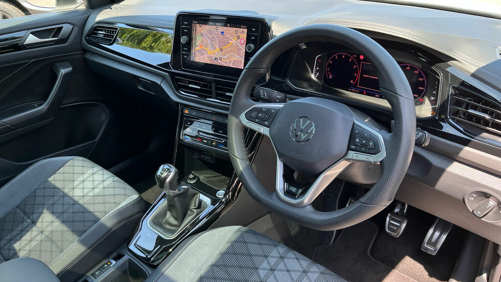 Volkswagen T-Roc Tsi Black Edition Plus Euro 6 5-Door DA75OWK White #6