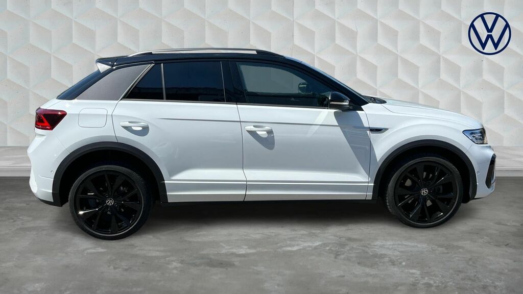 Volkswagen T-Roc Tsi Black Edition Plus Euro 6 5-Door DA75OWK White #4