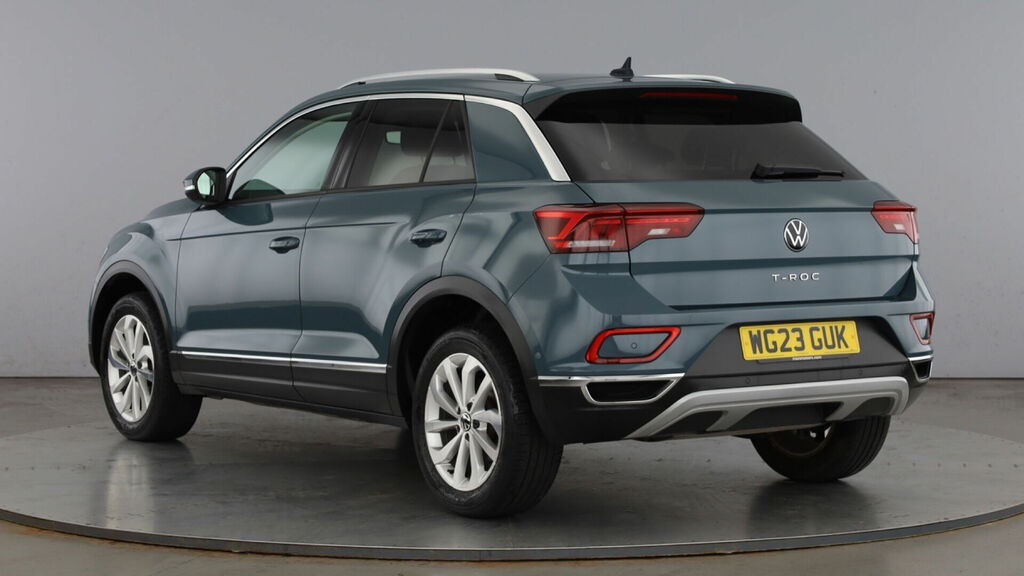 Volkswagen T-Roc Tsi Style Dsg Euro 6 5-Door WG23GUK Blue #3