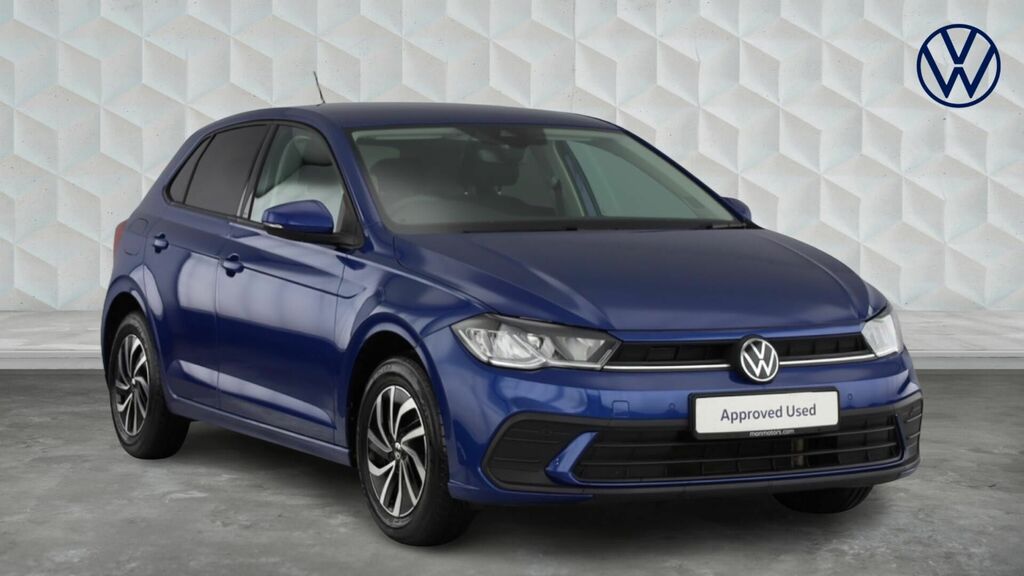 Volkswagen Polo 1.0 Tsi Life Euro 6 5-Door WM73LZP Blue