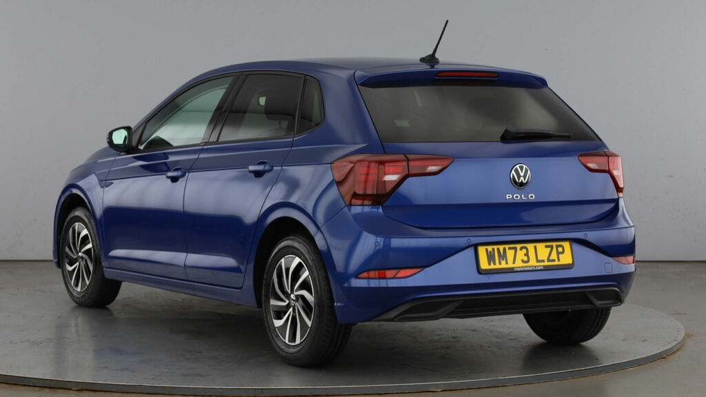 Volkswagen Polo 1.0 Tsi Life Euro 6 5-Door WM73LZP Blue #3