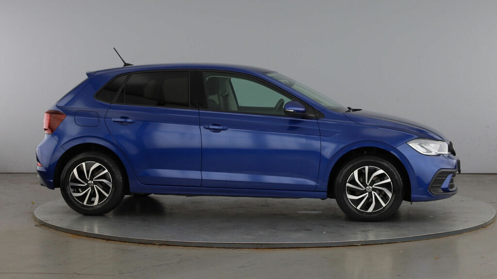 Volkswagen Polo 1.0 Tsi Life Euro 6 5-Door WM73LZP Blue #4