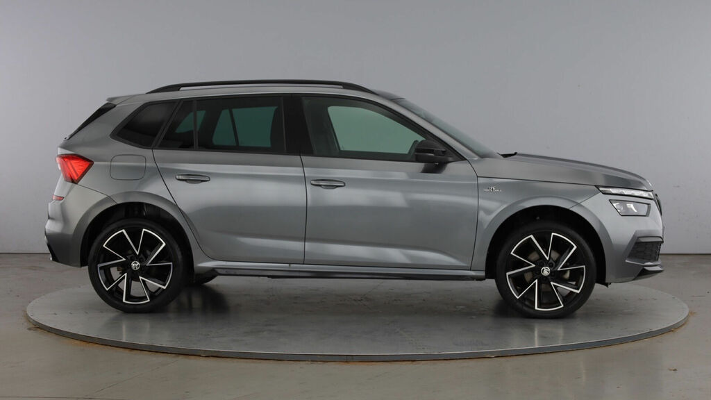 Skoda Kamiq 1.0 Tsi Monte Carlo Euro 6 5-Door FP23XZW Grey #4