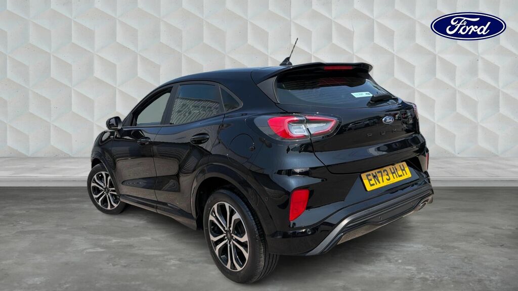 Ford Puma 1.0T Ecoboost Mhev St-line Dct Euro 6 5-Door EN73HLH Black #3