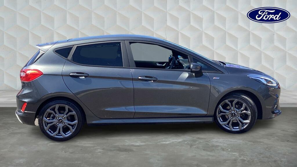 Ford Fiesta 1.0T Ecoboost St-line Euro 6 5-Door R069PYJ Grey #3