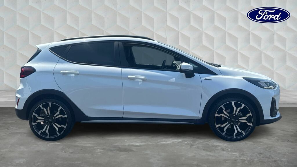 Ford Fiesta 1.0T Ecoboost Mhev Active X Dct Euro 6 5-Door CF23FXZ White #4