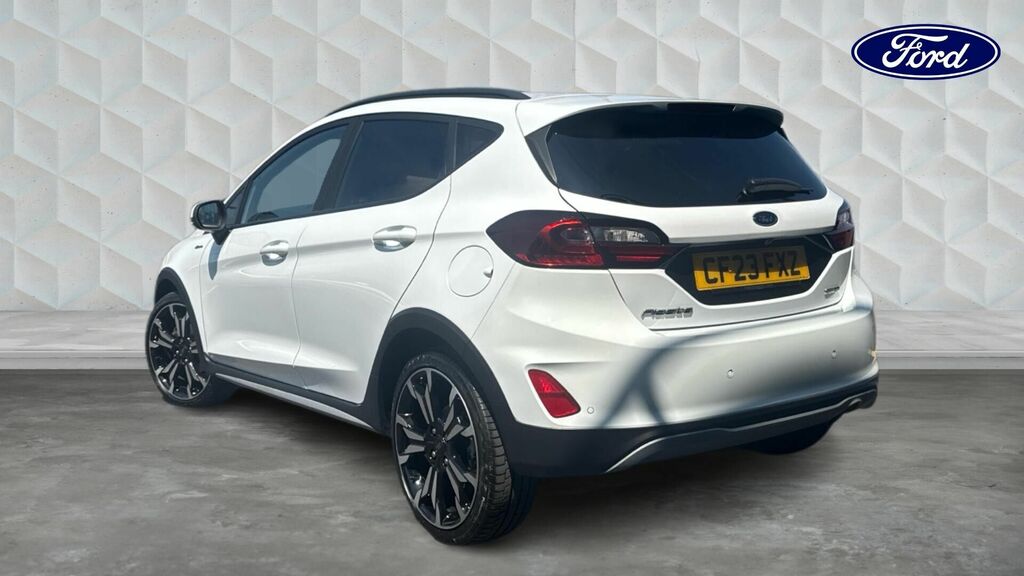 Ford Fiesta 1.0T Ecoboost Mhev Active X Dct Euro 6 5-Door CF23FXZ White #3