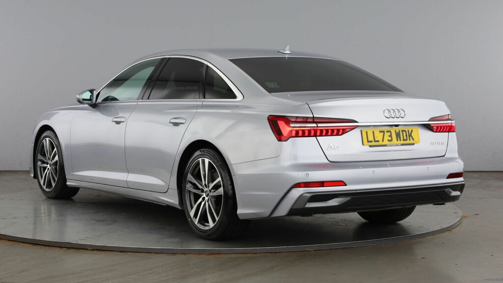 Audi A6 Saloon 2.0 Tfsi 40 S Line S Tronic Euro 6 4-Door LL73WDK Silver #3