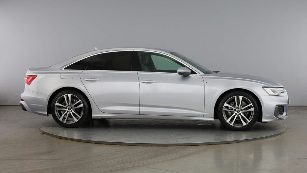 Audi A6 Saloon 2.0 Tfsi 40 S Line S Tronic Euro 6 4-Door LL73WDK Silver #4